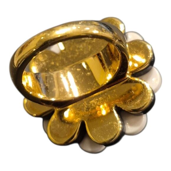 Kate Spade New York Crystal Blossom Ring Size 8 - Picture 4 of 10